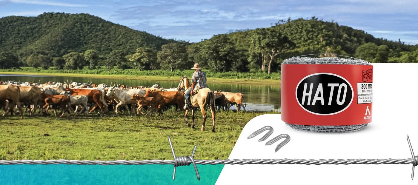 ALAMBRE DE PÚAS HATO